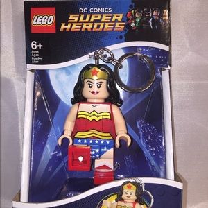 Lego Wonder Woman LED Keychain Light